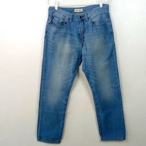 Jeans Men's W32 L30 Athletic Light Wash Blue Denim